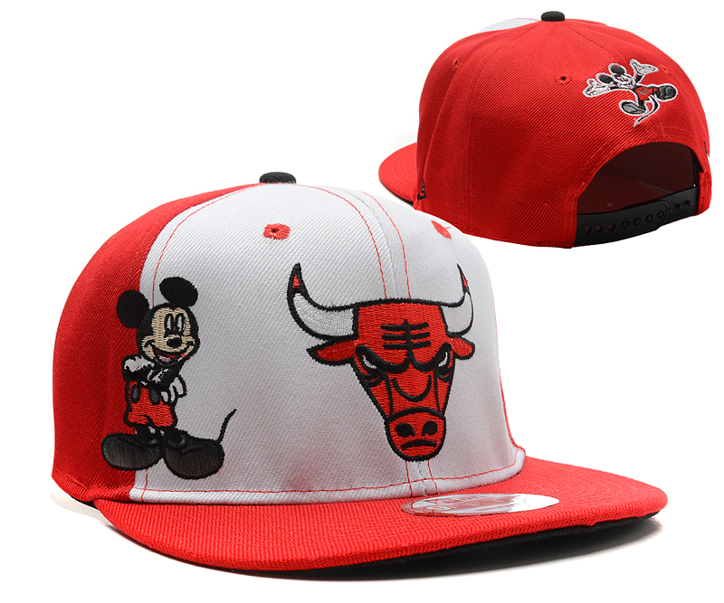 NBA Chicago Bulls NE Snapback Hat #100